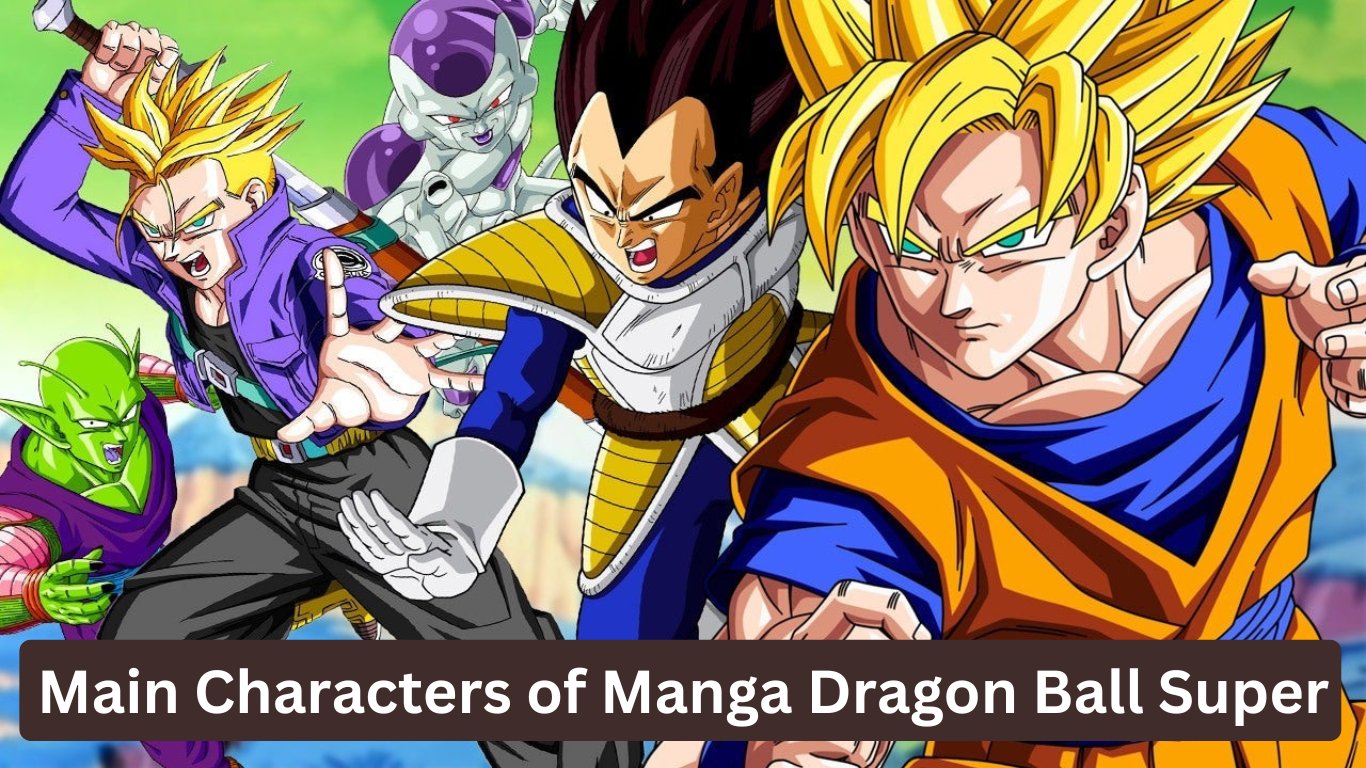 Main Characters of Manga Dragon Ball Super 1 Main characters of Dragon Ball Super